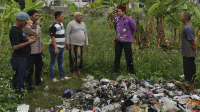 Kades Kadu Minta Warga Hentikan Kebiasaan Membakar Sampah