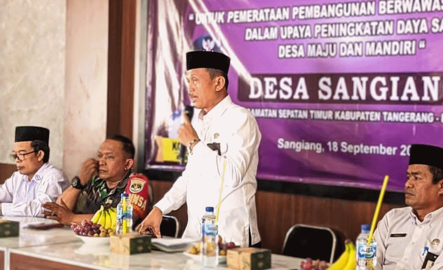 Desa Sangiang Sepatan Timur Raih Juara 1 Tata Kelola Keuangan Terbaik di Kabupaten Tangerang