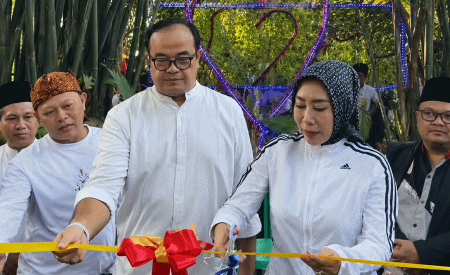Sri Panggung Resmikan Pasar Tradisional Ciakar, Bina 200 UMKM Lokal Hingga Naik Kelas