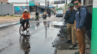 Drainase Jalan Gatot Subroto Sepatan Timur Perbaikan Tahap Awal Agustus 2026