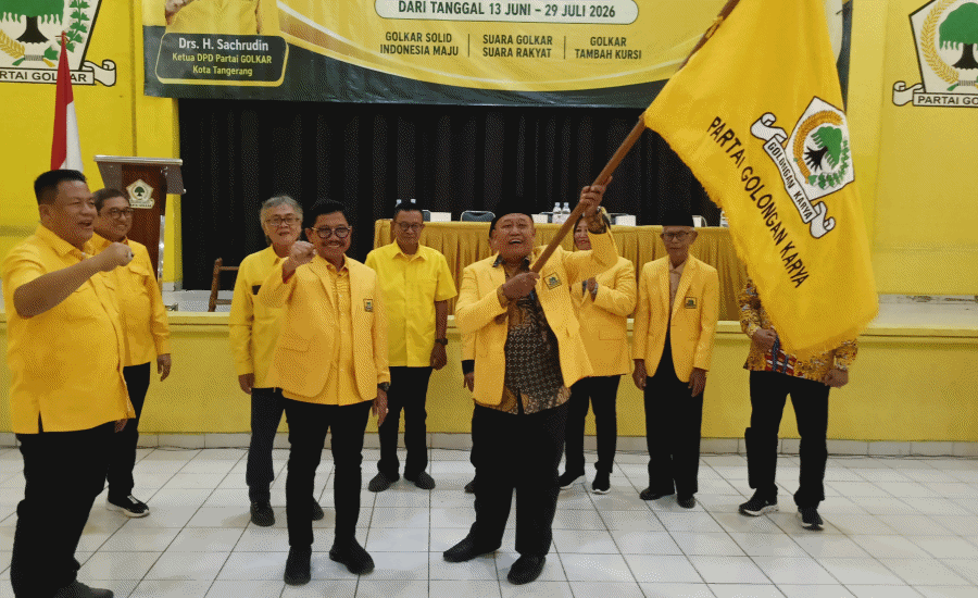 Muscam Golkar Kota Tangerang Tuntas, Sachrudin Minta Kader Solid dan Hindari Konflik Internal