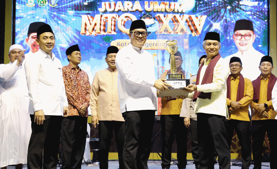 Ciledug Juara Umum MTQ XXV Kota Tangerang, Batuceper dan Cipondoh Tempati Tiga Besar