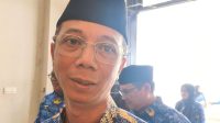 Kepala Dispora Provinsi Banten, Ahmad Syaukani saat diwawancarai di Pendopo Gubernur Banten, KP3B, Kota Serang, Rabu 15 Juli 2026. Foto Umam