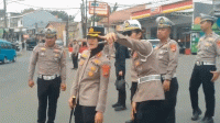 Baru Dua Hari Menjabat, Kapolres Lebak AKBP Arninsi Langsung Cek Titik Rawan Kecelakaan