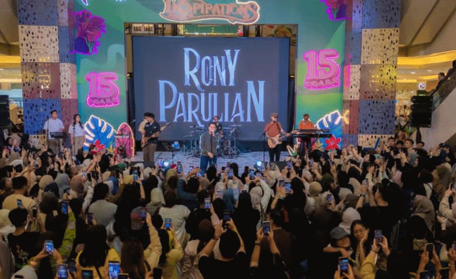 HUT ke-15 Tangcity Mall Berlangsung Meriah, Tampilkan Rony Parulian hingga Banjir Promo