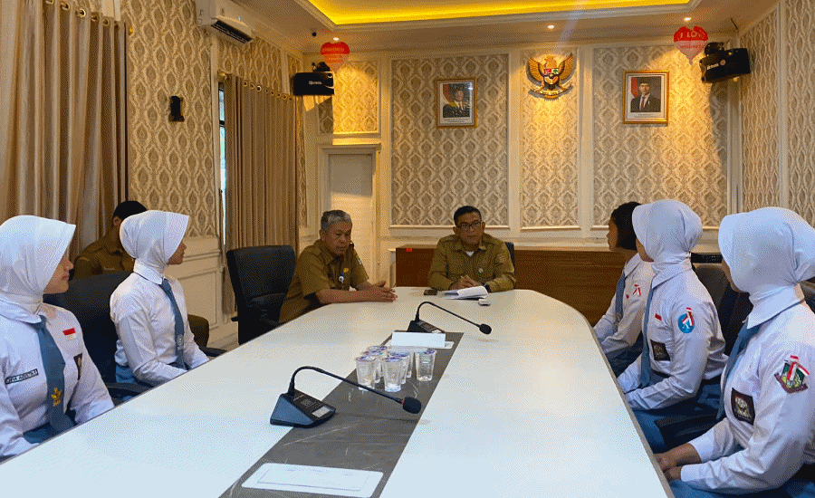Jelang Diklat ke Banten, Wawan Fauzi Bekali Mental Capaska Kota Tangerang