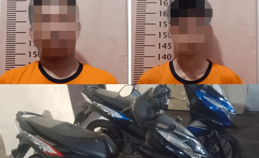 Polsek Karawaci Ringkus Maling Motor dan Penadah, Satu Pelaku Masih Diburu