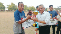 Final Sepak Bola Jadi Penutup Pekan Olahraga Pegawai Pemkab Tangerang