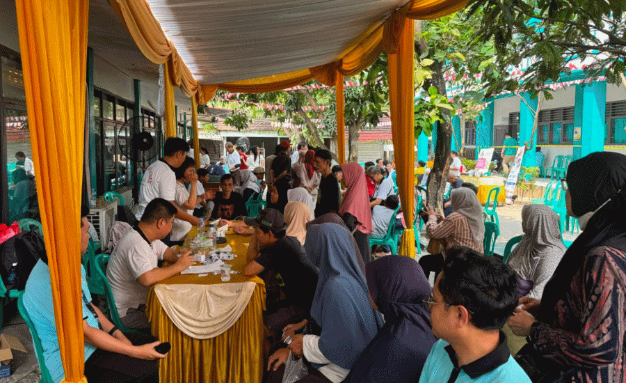 Bakti Sosial Tiara Aksara Sasar 2.000 Warga, Hadirkan Layanan Kesehatan Gratis