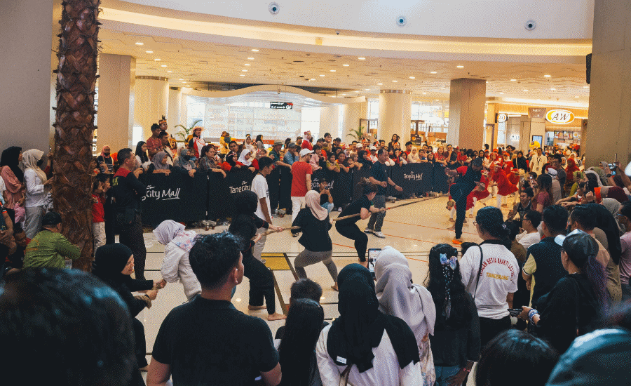 Merdeka Stamprizes, Tangcity Mall Bangun Semangat Kebersamaan di HUT RI ke-81