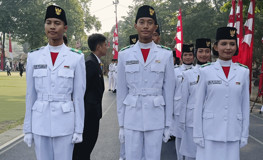 Ini Susunan Paskibraka Upacara HUT ke-81 RI di Kota Tangerang