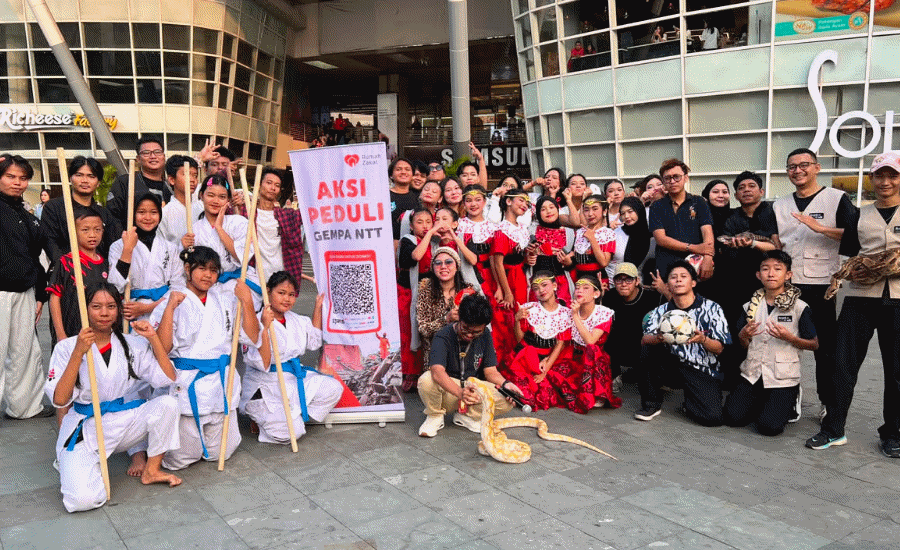 Tangcity Mall Galang Donasi untuk Korban Bencana NTT dan Kalimantan