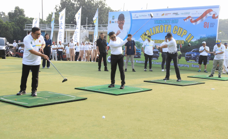 Turnamen Golf Wali Kota Cup II Jadi Pemanasan Atlet Jelang Porprov 2026