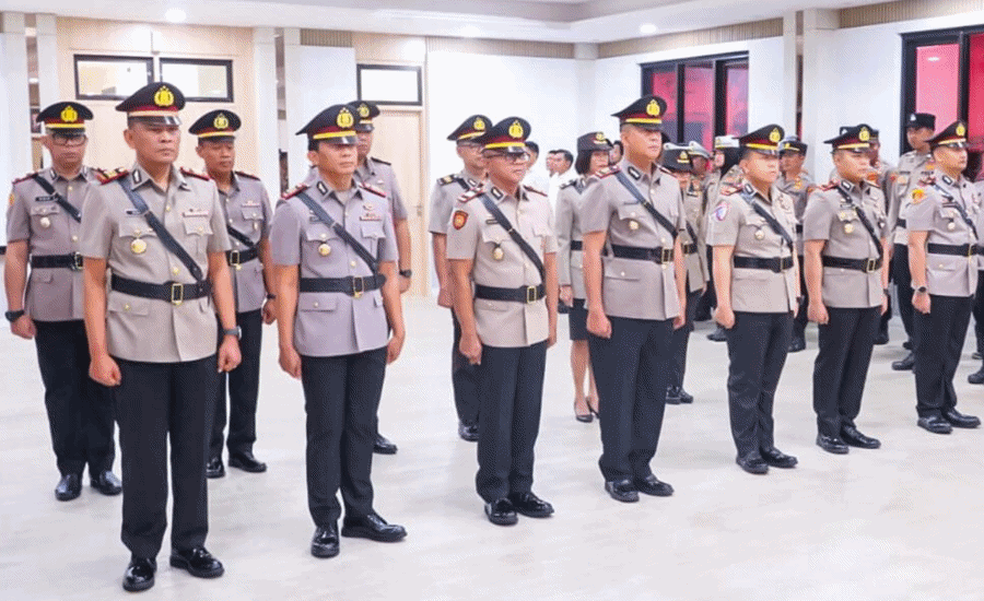 Penyegaran Organisasi, 11 PJU dan Kapolsek Polres Tangsel Berganti