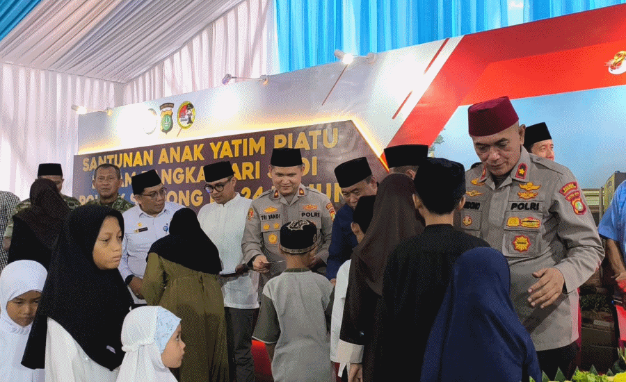 24 Tahun Mengabdi, Polsek Serpong Rayakan Hari Jadi dengan Santunan
