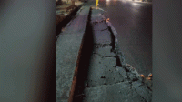 Jalan Depan Puskesmas Rajeg Amblas 15 Meter, Sopir Ambulans Waswas, Perumdam TKR Cek Lokasi Jalan Depan Puskesmas Rajeg Amblas 15 Meter, Sopir Ambulans Waswas, Perumdam TKR Cek Lokasi