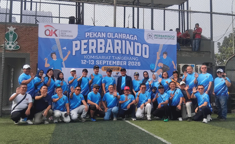 Semakin Kompak dan Guyub, Pekan Olahraga ke-4 Perbarindo Tangerang Diapresiasi OJK Banten