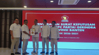 Pimpin Gerindra Kabupaten Serang, Muhibbin Minta Kader Turun ke Masyarakat Pimpin Gerindra Kabupaten Serang, Muhibbin Minta Kader Turun ke Masyarakat