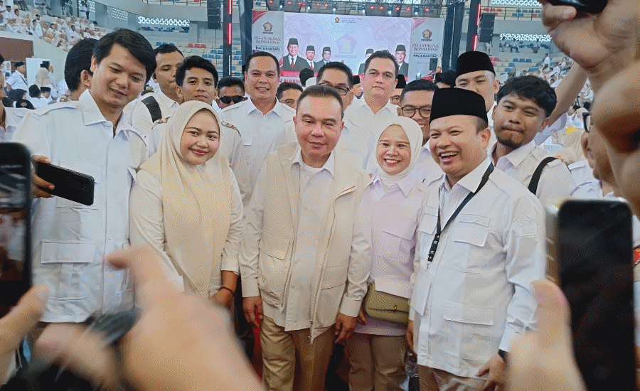 Gerindra Kota Tangerang Gaspol, 1.943 Pengurus Dikukuhkan, Targetkan Prabowo 2 Periode, 10 Kursi DPRD