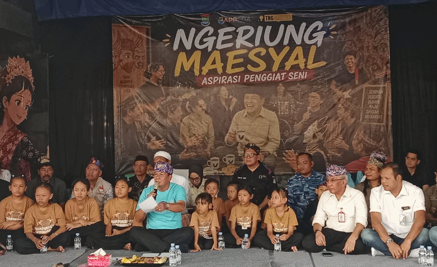 Bupati Tangerang Janji Beri Ruang Seniman Lokal Tampil di Agenda Pemda