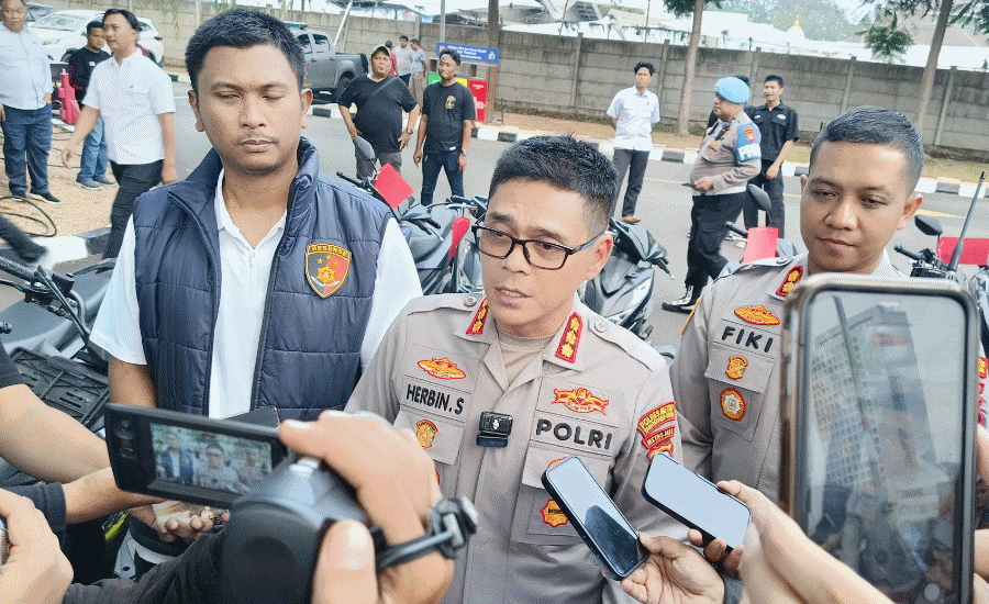 Dua Pekan Polres Metro Tangerang Kota Bongkar 59 Kasus, Sita 33 Motor dan 3 Senpi dengan 38 Tersangka