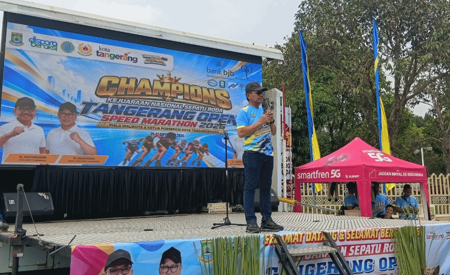 Pemkot Tangerang Targetkan Bangun Lapangan Sepatu Roda Bertaraf Internasional di Tahun Depan
