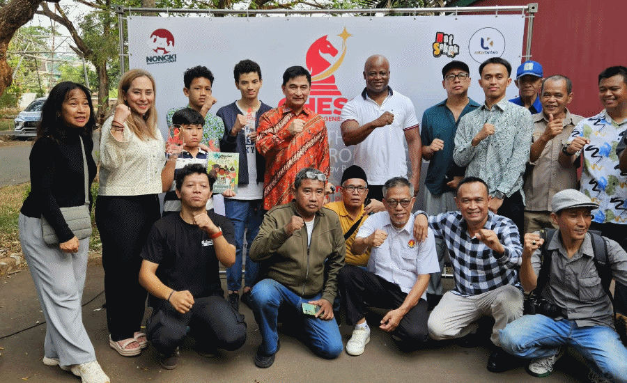 Kunjungi Kota Tangsel, GM Maurice Ashley Beri Pesan ke Pecatur Muda