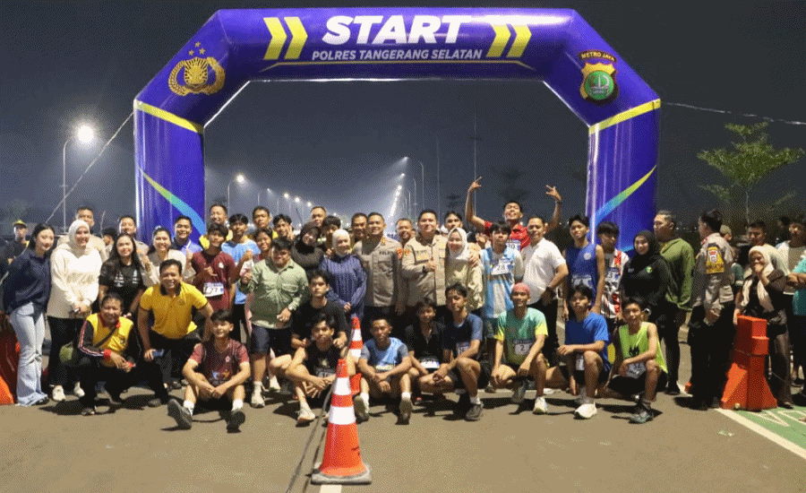 Cegah Balap Liar, Polres Tangsel Ajak Anak Muda Adu Cepat Lewat Night Run