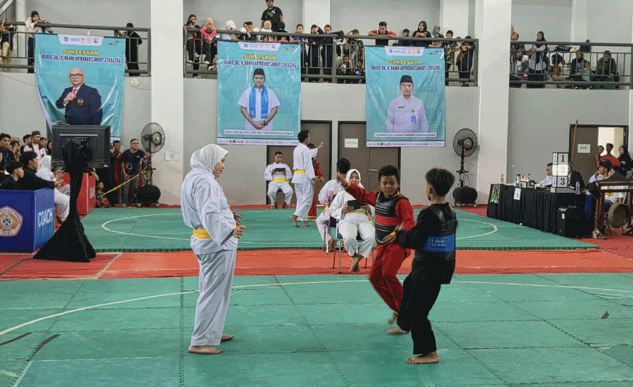 340 Pesilat Cilik Unjuk Talenta Lewat Bocil Championship IV di Tangsel