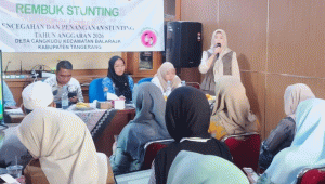 Rembuk Stunting Desa Cangkudu 2026, Cegah Stunting Dimulai dari Keluarga