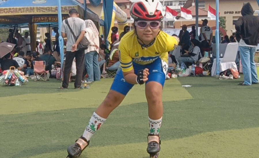 Keyliana, Atlet Cilik Sepatu Roda Bidik Panggung Nasional Hingga Internasional