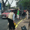 Kesal Penuh Sampah Liar, Warga Ciledug Sulap Trotoar Kumuh Jadi Bersih