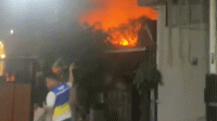 Diduga Korsleting Listrik, Rumah di Pondok Aren Terbakar