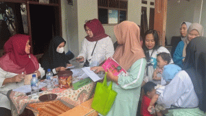 Pemdes Palasari Ajak Masyarakat Rutin ke Posyandu, Cegah Stunting Sejak Dini