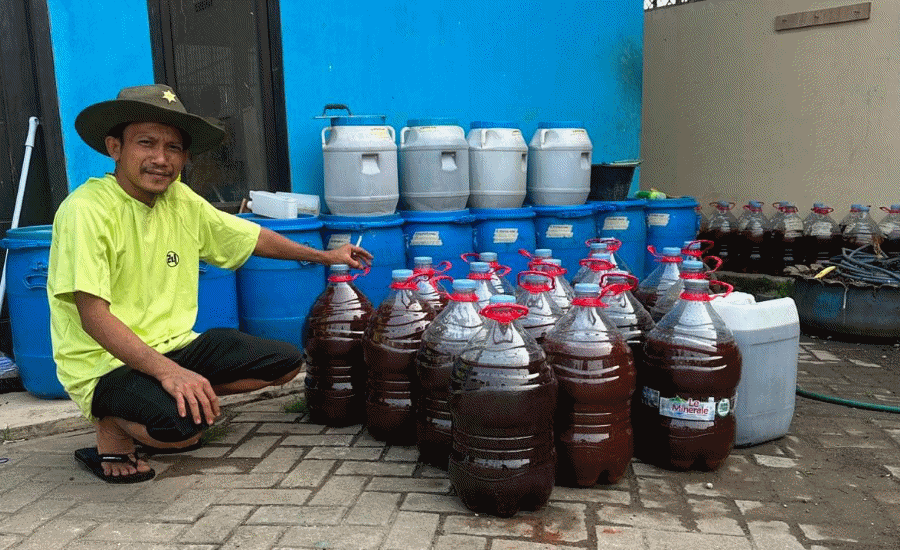 Rayakan HUT ke-394 Kabupaten Tangerang, TPS Eco Green Sukamulya Siapkan 10 Ribu Liter Eco Enzyme