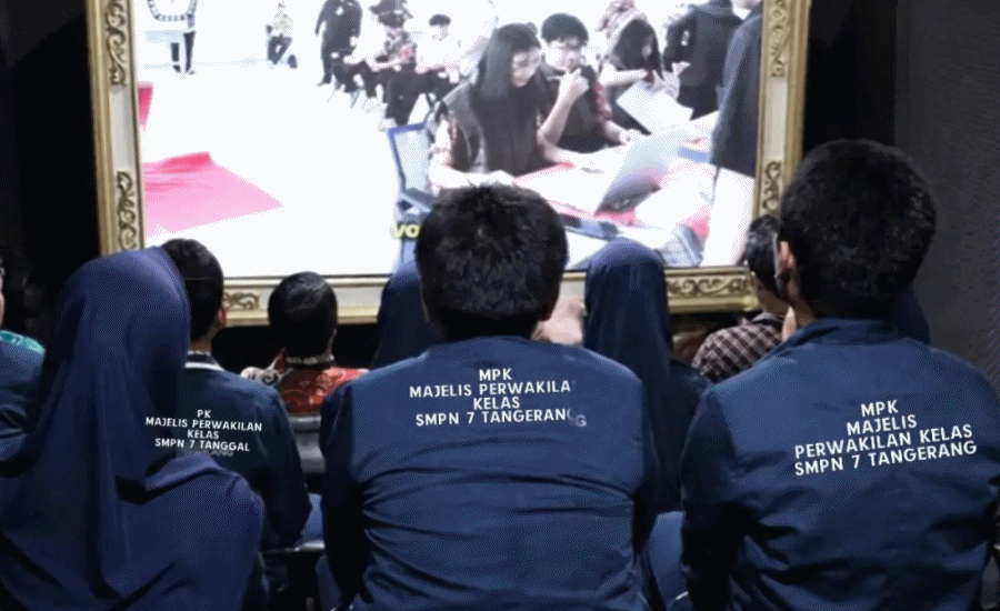 Pelajar SMPN 7 Kota Tangerang Sambangi KPU, Perkuat Wawasan Demokrasi
