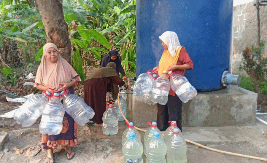 Tiga Bulan Krisis Air di Kunciran Jaya, Warga Sebut Sumur Bor Bantuan Aktivis Jadi Penyelamat, Pemkot Turun Tangan
