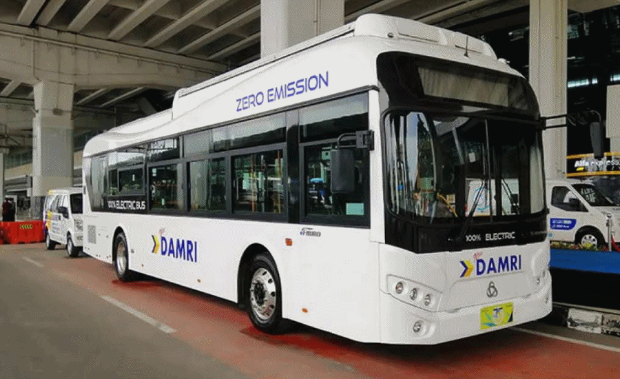 Bus Listrik DAMRI Bakal Diuji Coba di Kota Serang, Ini Dua Rute yang Disiapkan?