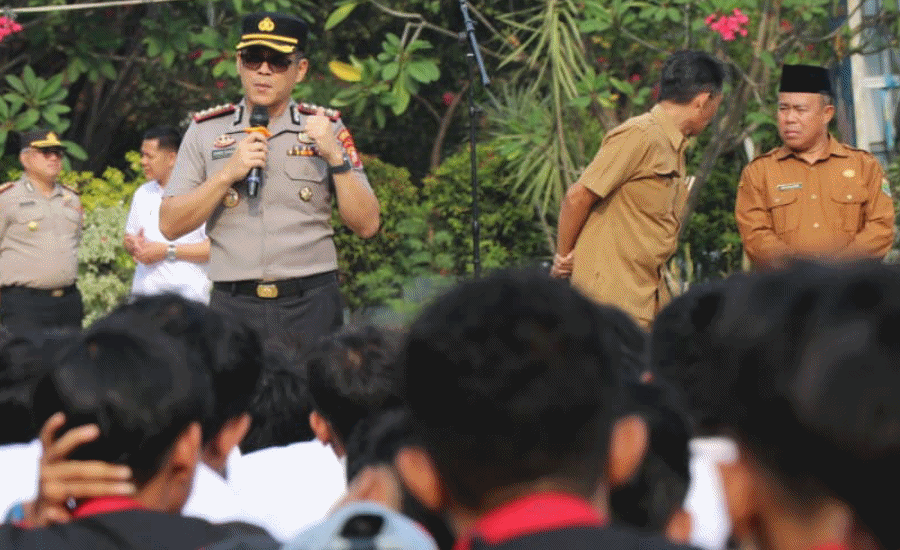 Kapolres Ingatkan Pelajar di Kota Tangerang Jauhi Narkoba dan Geng Motor