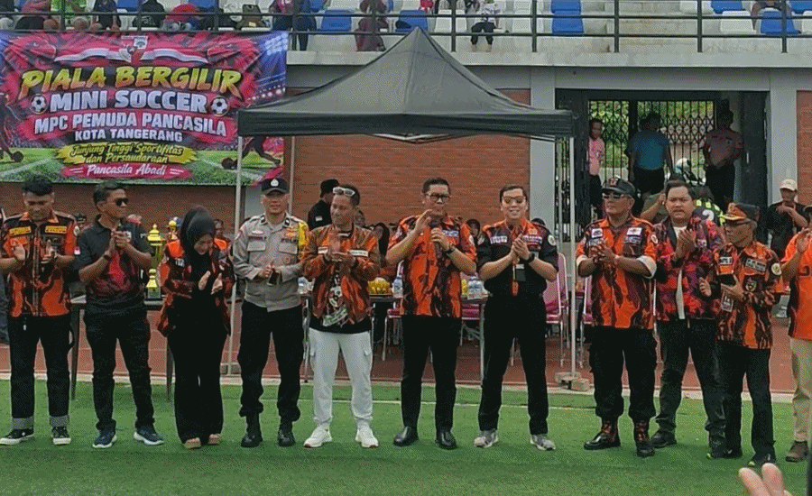 HUT ke-67, Pemuda Pancasila Kota Tangerang Gelar Turnamen Mini Soccer