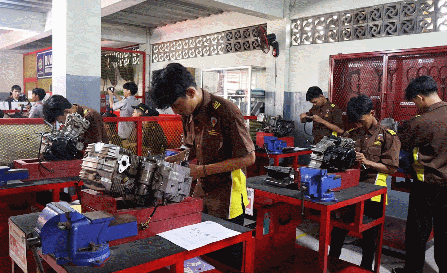 SMK Citra Nusantara Panongan Resmi Jadi Binaan Honda Jakarta-Tangerang