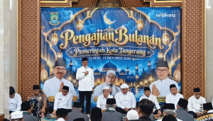 Pengajian Bulanan, Sachrudin: Perkuat Keimanan dan Dukung Pembangunan Kota Tangerang