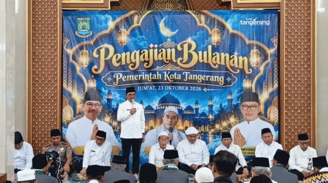 Pengajian Bulanan, Sachrudin: Perkuat Keimanan dan Dukung Pembangunan Kota Tangerang