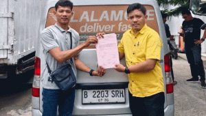 Kejari Kabupaten Tangerang Kembalikan Barang Bukti Mobil Gran Max