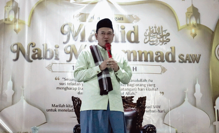 Maulid Nabi dan Hari Santri 2026, Pj Kades Wanakerta Kukuhkan Kampung Tematik Alquran