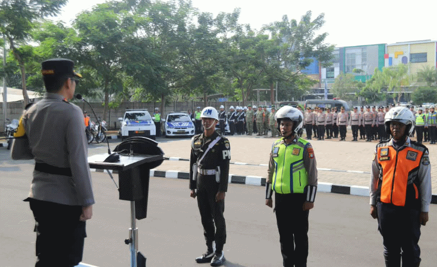 Kerahkan 286 Personel, Operasi Patuh Jaya di Kota Tangerang Dimulai