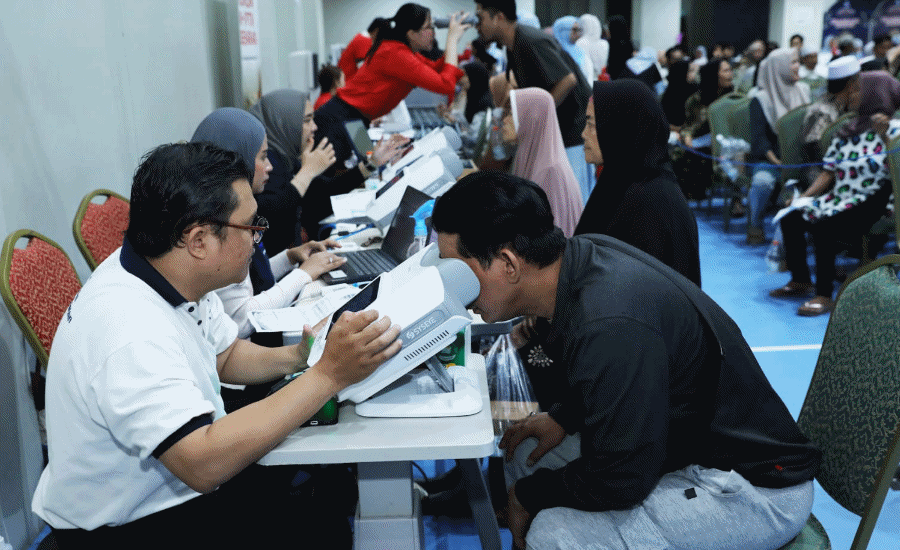 JEC dan Syafana Gelar Cek Mata Gratis, Bantu Ratusan Warga di Tangerang