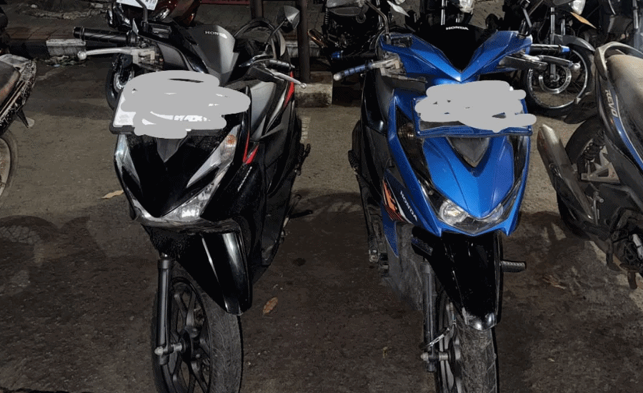 Terjatuh saat Dikejar, Pelaku Curanmor Diamankan Polsek Kelapa Dua