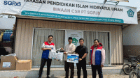 PGN Salurkan 45 Paket Seragam Sekolah untuk Anak Prasejahtera di Cilegon