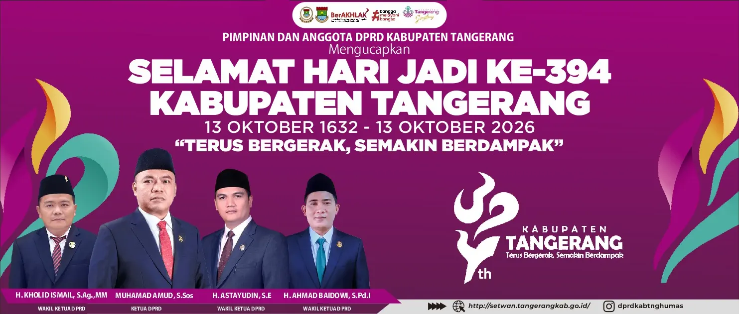 hut kabupaten tangerang